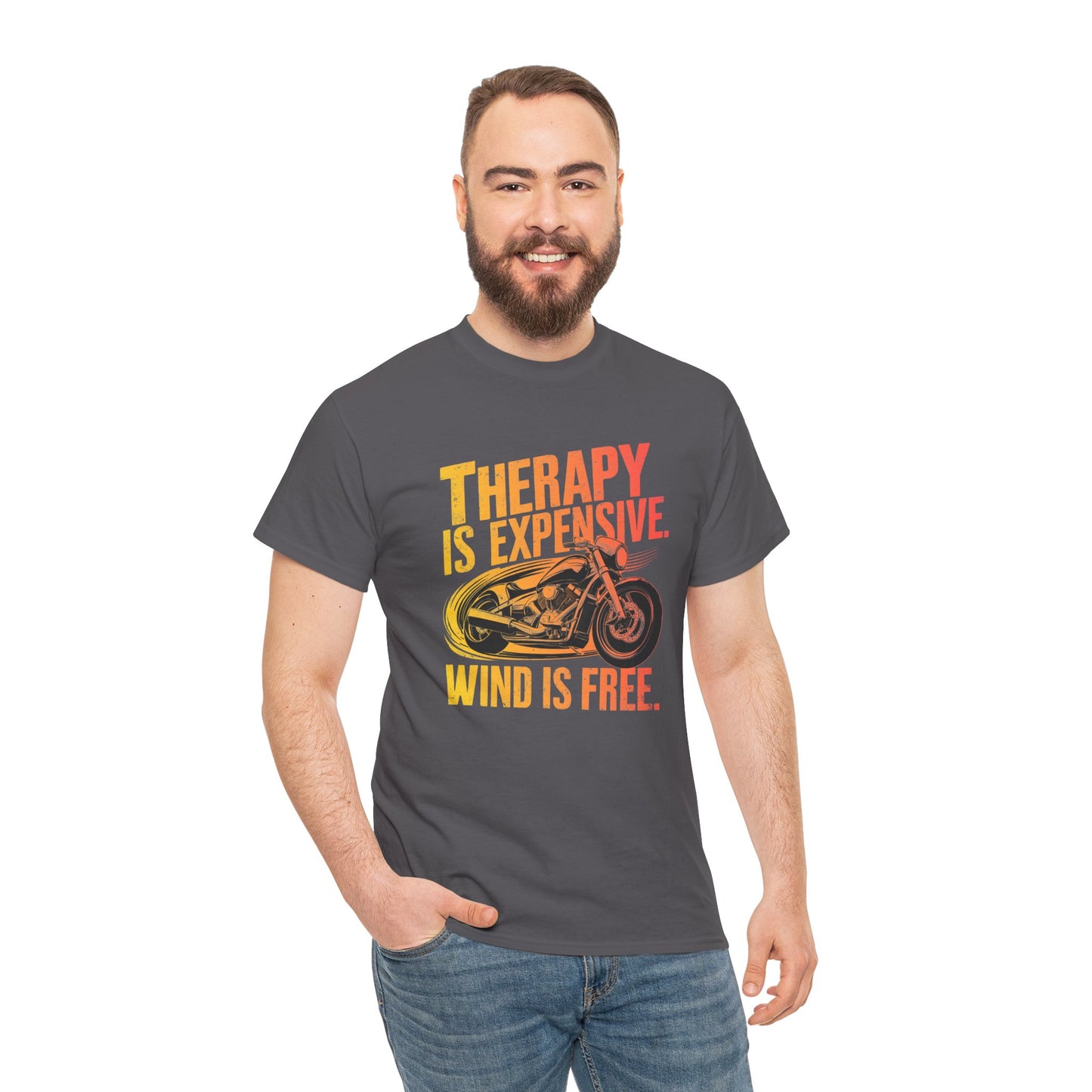 "Therapy is Expensive, Wind is Free" - Cotton Tee
