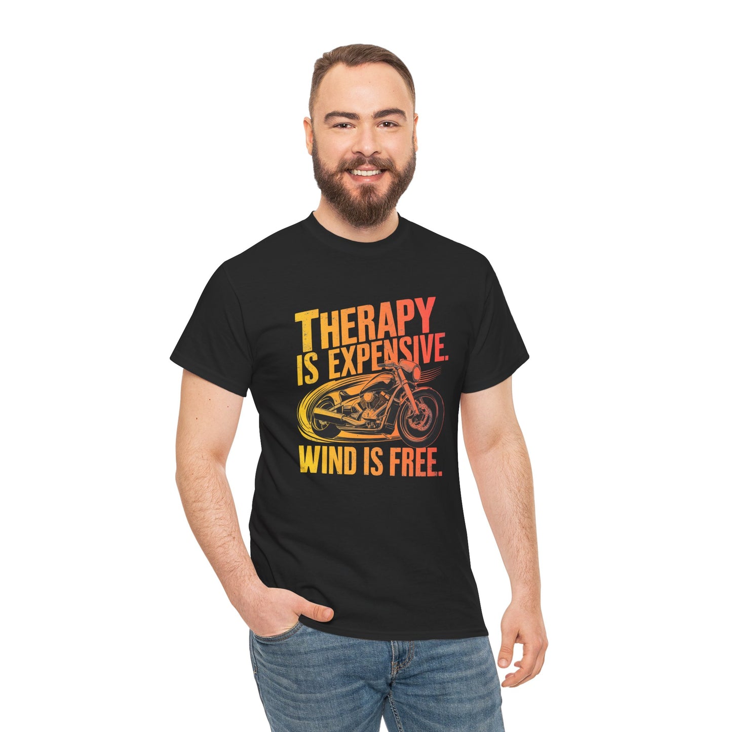 "Therapy is Expensive, Wind is Free" - Cotton Tee