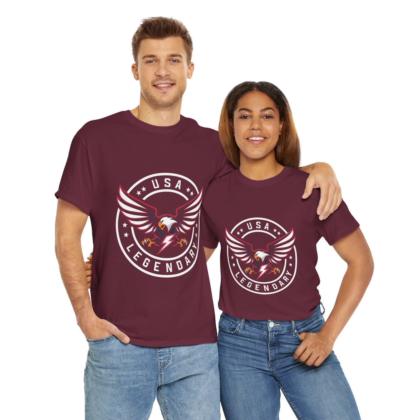 USA Legendary Classic Logo - Cotton Tee