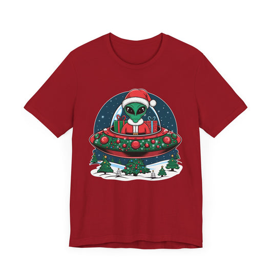 Alien Christmas - Cotton Tee