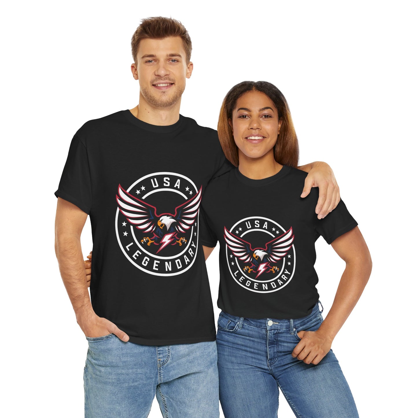 USA Legendary Classic Logo - Cotton Tee