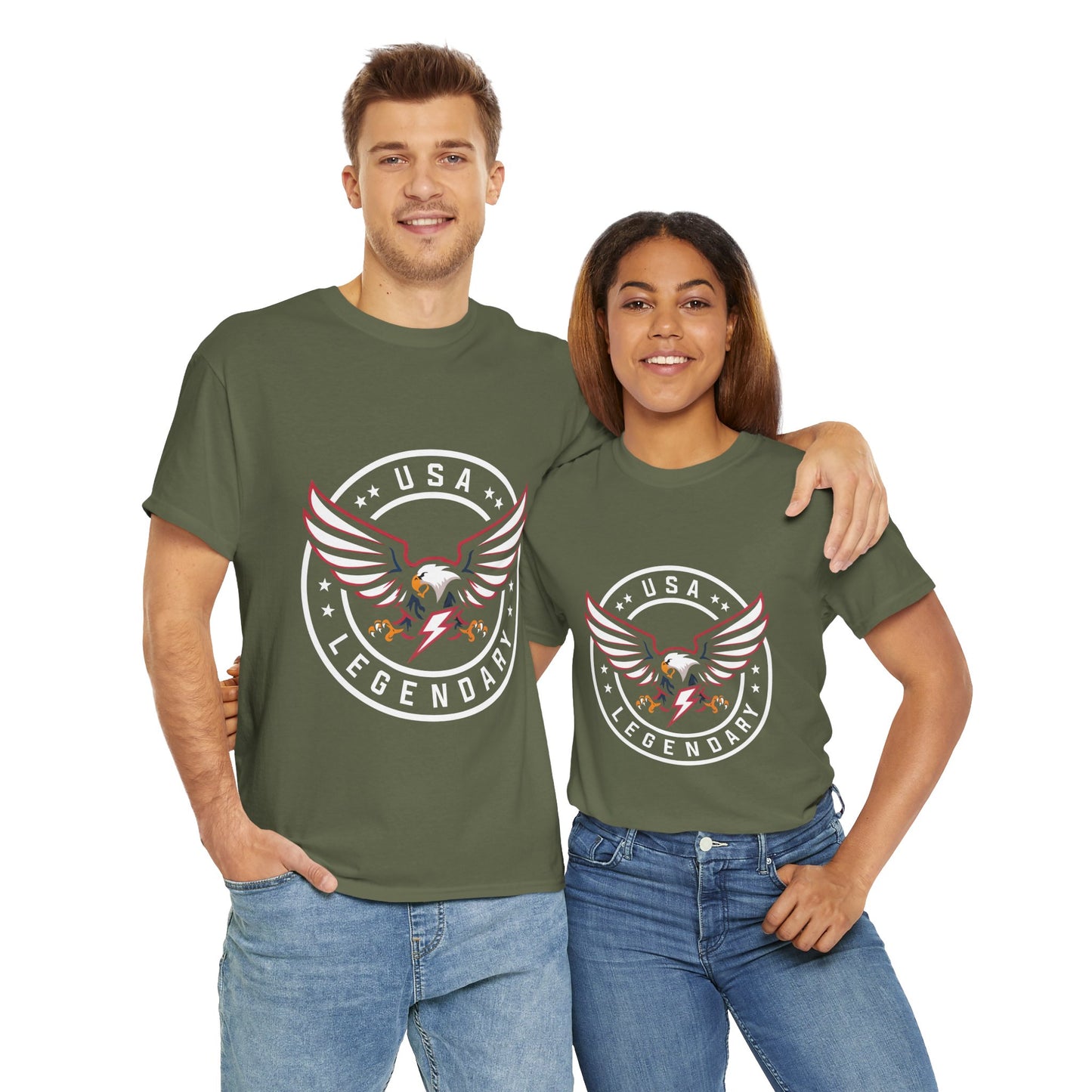 USA Legendary Classic Logo - Cotton Tee
