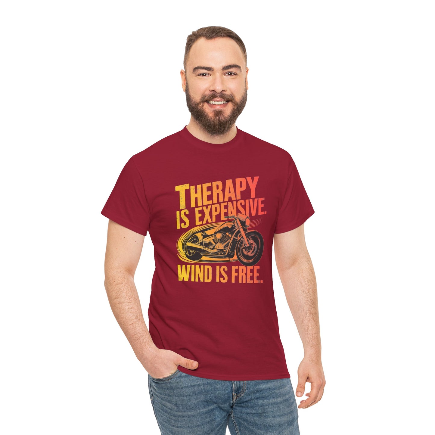 "Therapy is Expensive, Wind is Free" - Cotton Tee